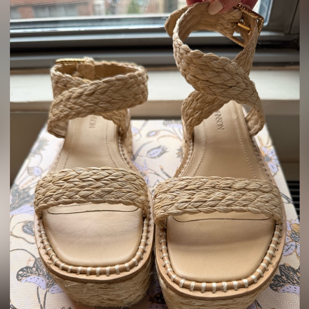 Ulla Johnson Raffia Platform Espadrille - image 6